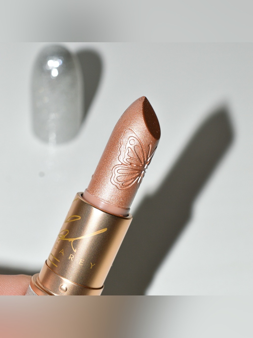 MAC Cosmetics Lipstick *ALL I WANT* Mariah Carey Limited Edition Pearl BNWOB - Picture 9 of 9